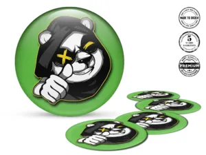 Badge roue design luxe stickers haut de gamme véhicules